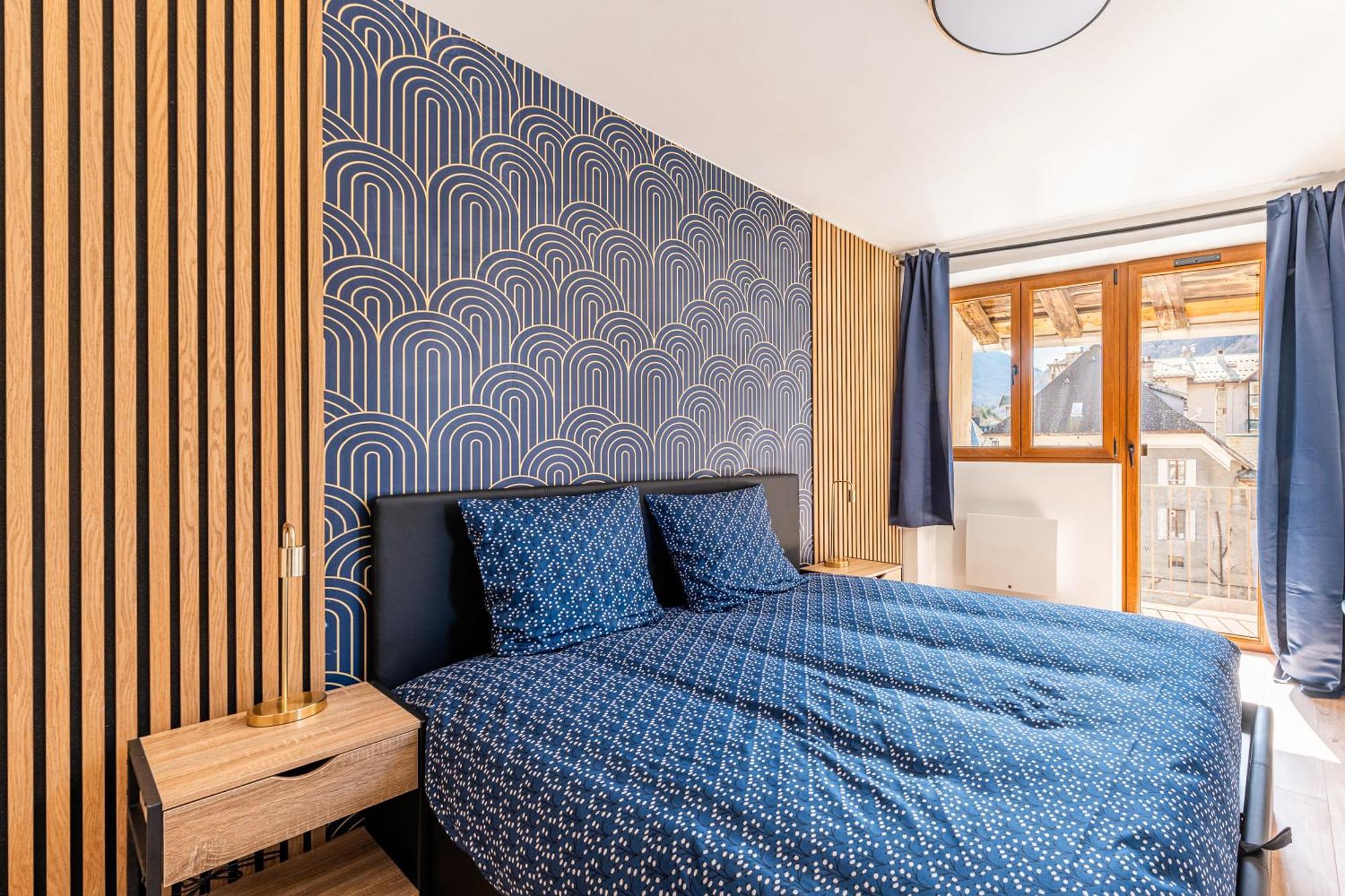 Appartement T2 "Le De Funes" Мутье Экстерьер фото